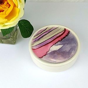 Nielsen's Ceramics Iridescent Trinket Box